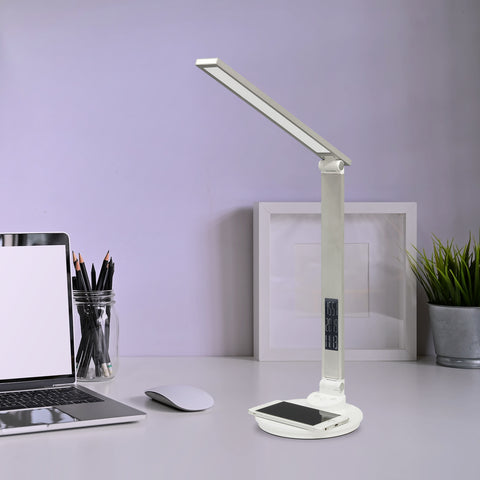 ultrabrite led desk lamp with wireless charger