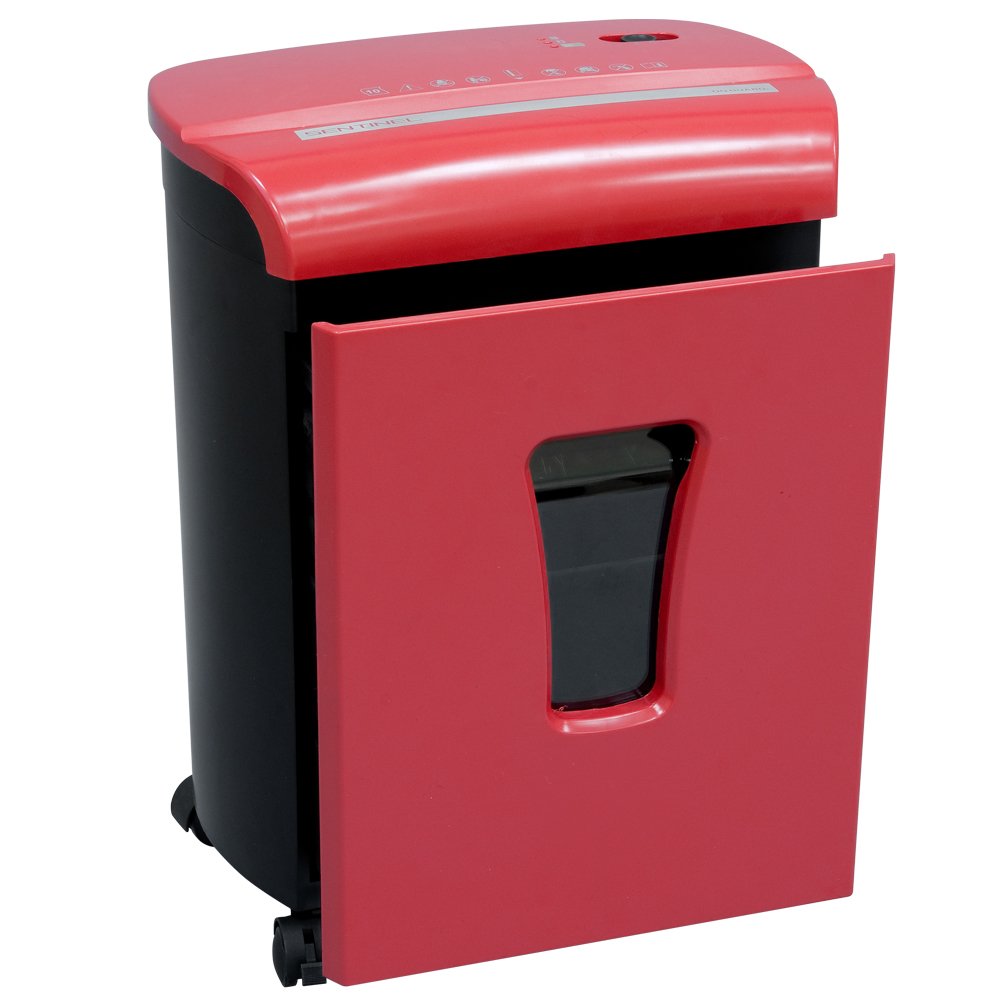 Sentinel 10 Sheet Microcut Paper Shredder FM102P-RED Red – Shredcare