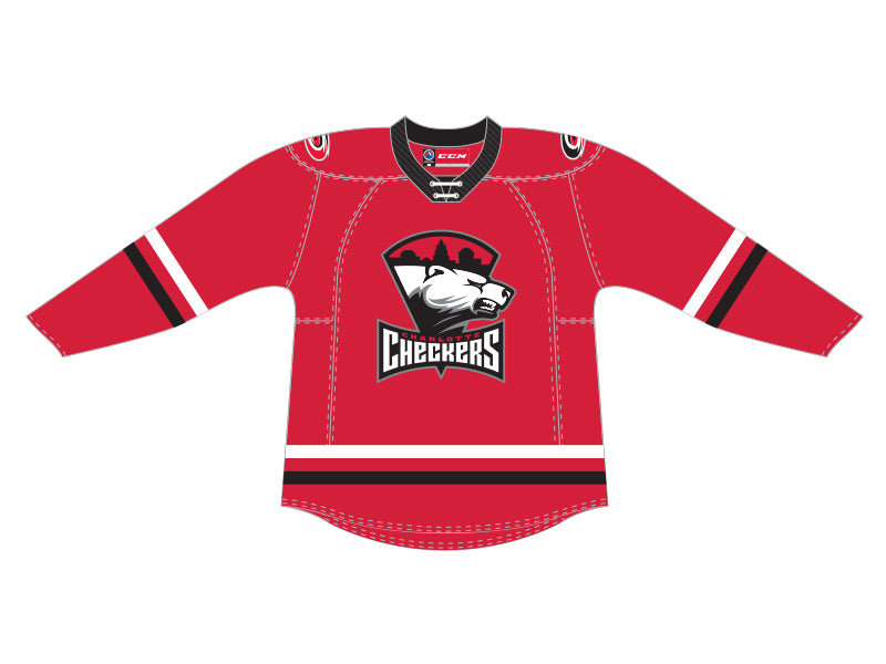 charlotte checkers jersey  2002-03 Charlotte Checkers Chad McIver