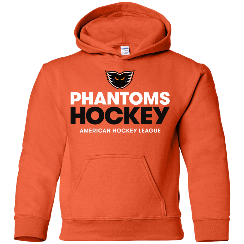 Lehigh Valley Phantoms Hockey Youth Pullover Hoodie - Orange – 0