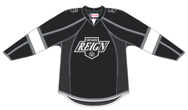 CCM Ontario Reign Premier Black Jersey 