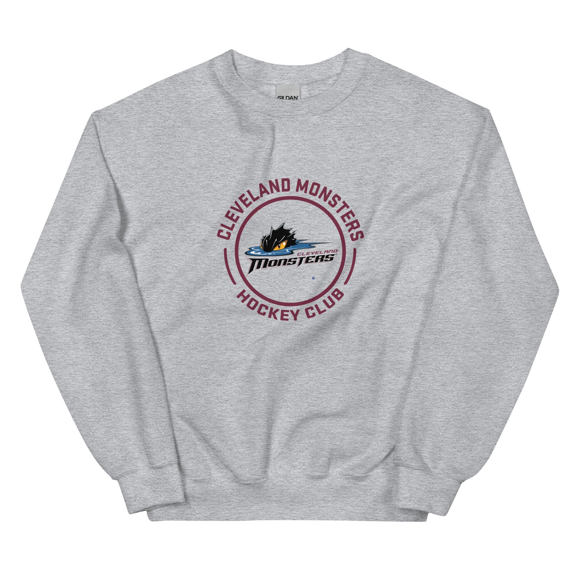 Cleveland Monsters Adult Faceoff Crewneck Sweatshirt – ahlstore.com