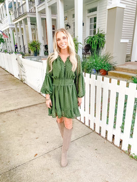 Green with Envy Dress