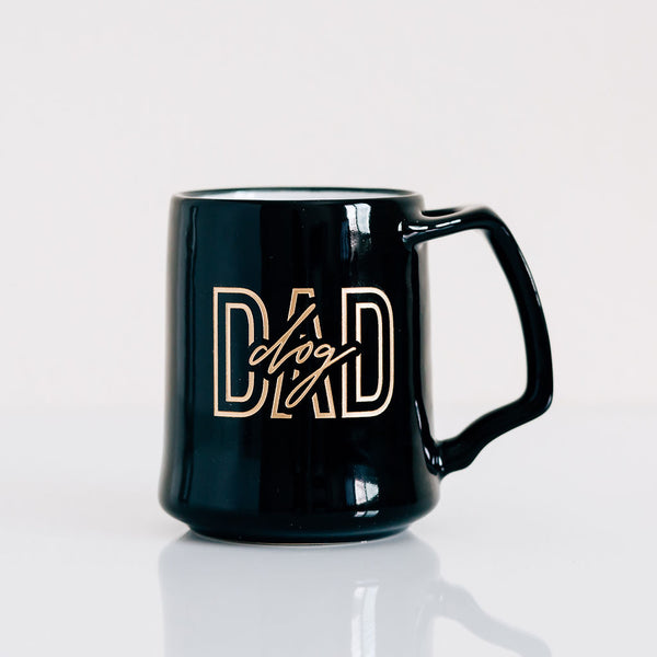 Best Dad Ever Coffee Mug, Engraved Porcelain - Black – Happily Ever Etched
