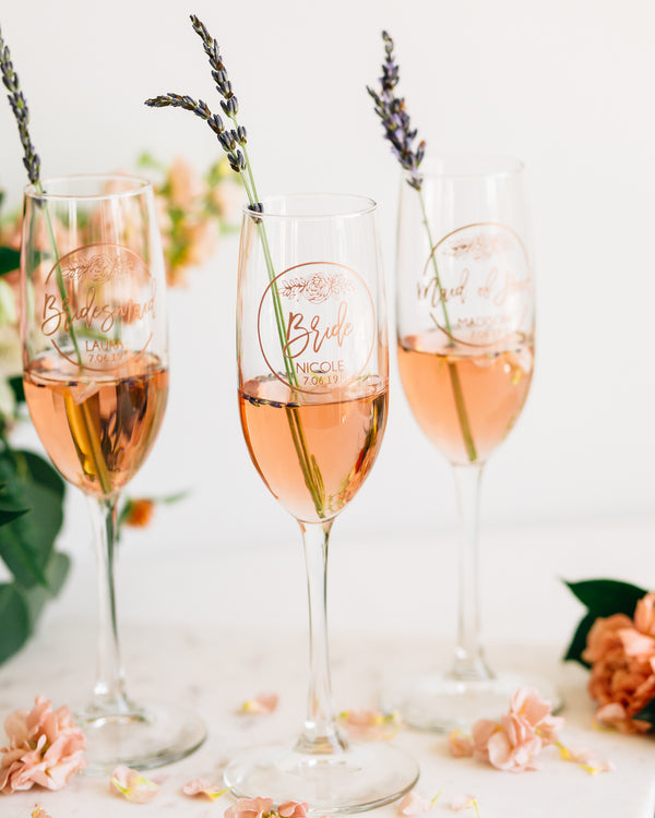 Custom Wine Glass Rose Gold Crystal Stemless Wine Glass Custom Wine Glass  With Name Personalized Wine Glasses Bridal Party Champagne 