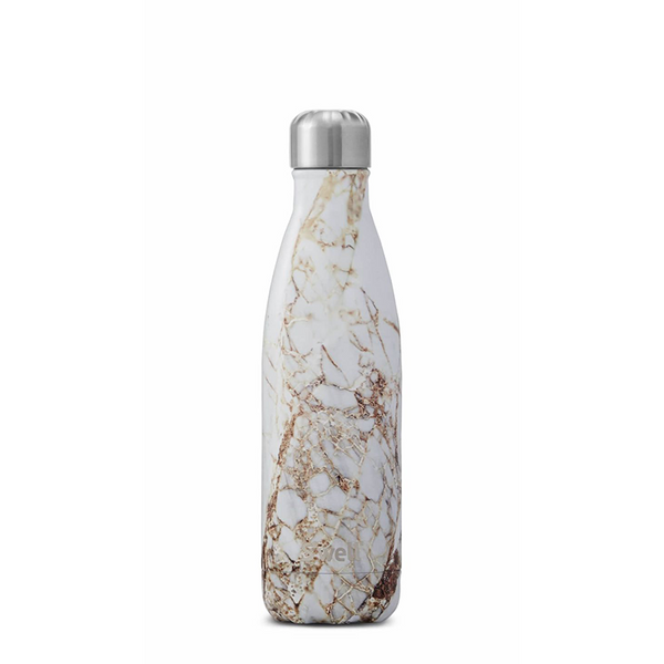 Black And White Swell Large Marble Bottle, WHISTLES