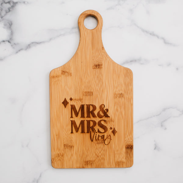 Personalized Bamboo Cutting Board, Custom Engraved Cheese Board, Haven –  Happily Ever Etched