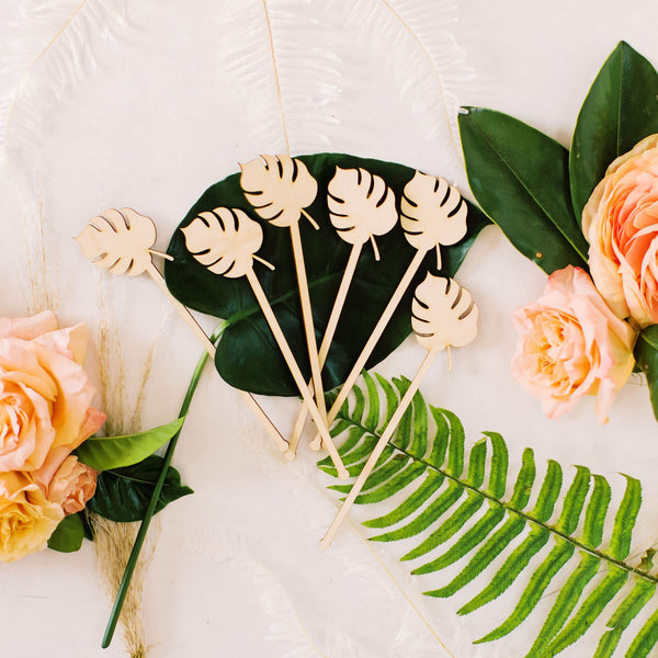 She Said Yes! Geometric Bridal Drink Stirrers, Acrylic or Wood (Set of –  Happily Ever Etched