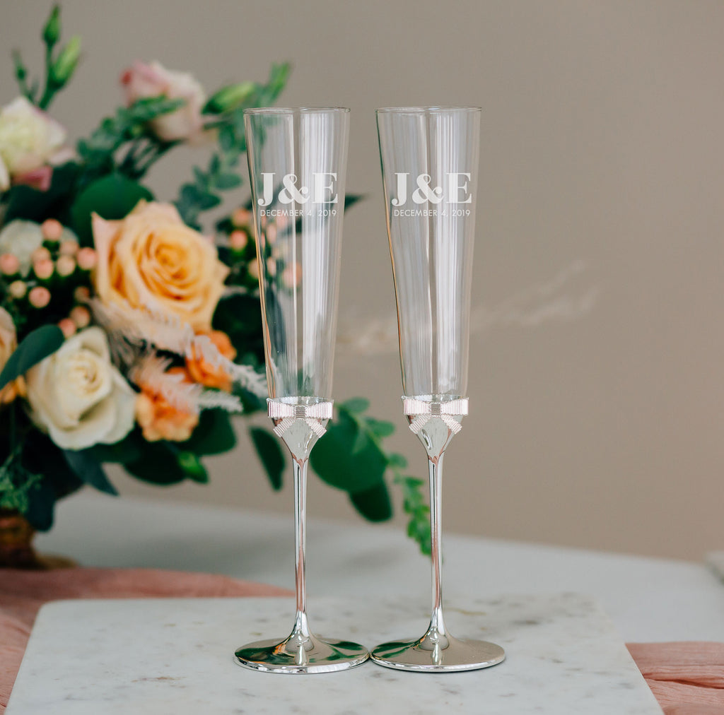 Kate Spade Grace Avenue Toasting Flute Pair – Happily Ever Etched