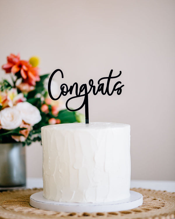 SILVER Cake Topper (7cm) - LETTER B | Bake Group