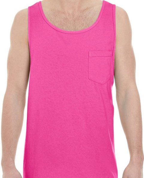 comfort colors pocket tank