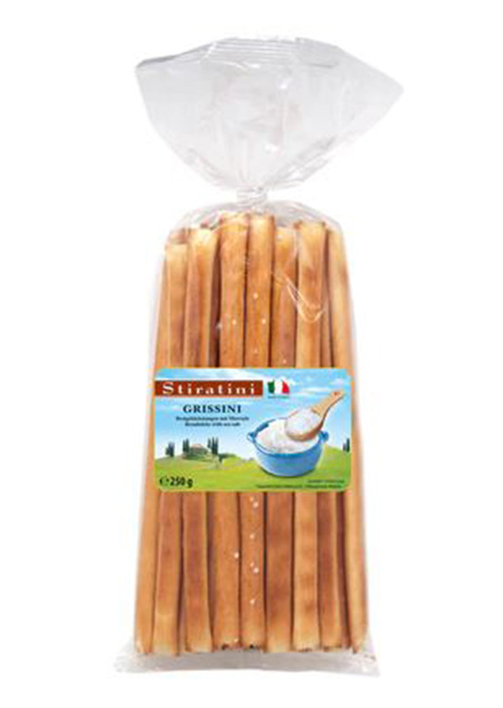 Stiratini - Grissini breadsticks with sea salt 250g – eurogrocery