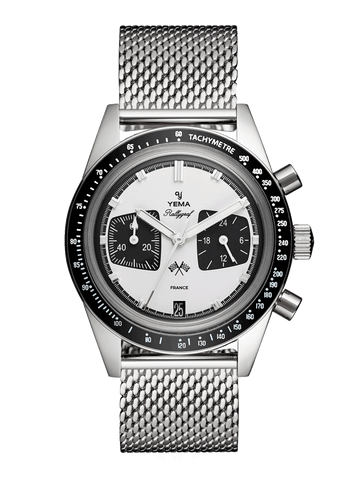 Yema Rallygraf Panda French racing watch