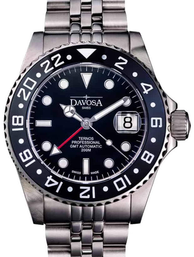 選べる２個セット Davosa Ternos Professional GMT Second Time Zone