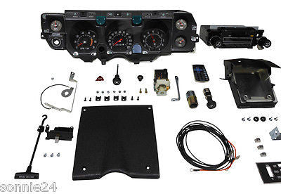 1971 CHEVELLE SS DASH KIT TACH GAUGES RADIO COMPLETE EL CAMINO HEATER