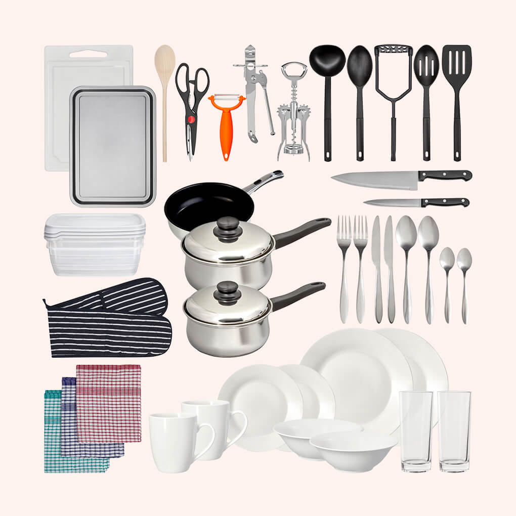 Kitchen Starter Set: Everything You Need for Your First Kitchen