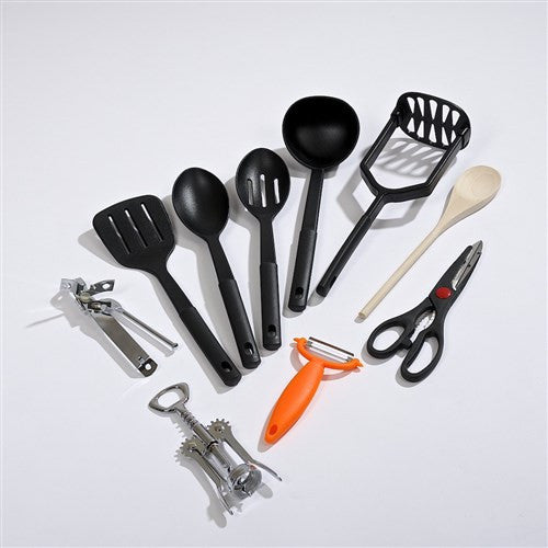 Utensil Set Plastic Cooking Gadgets Kitchen Starter Set Festive Cooking Ebay