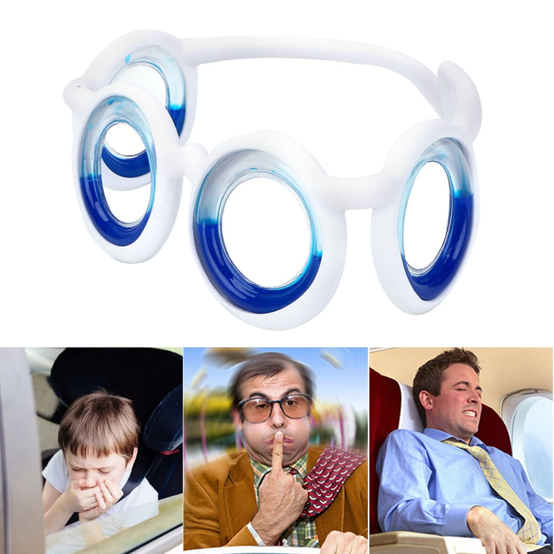 new onset motion sickness glasses