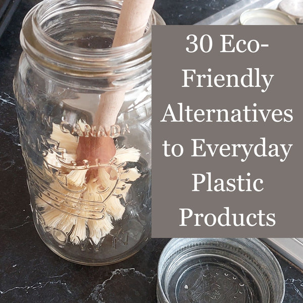 plastic-free mason jar brush