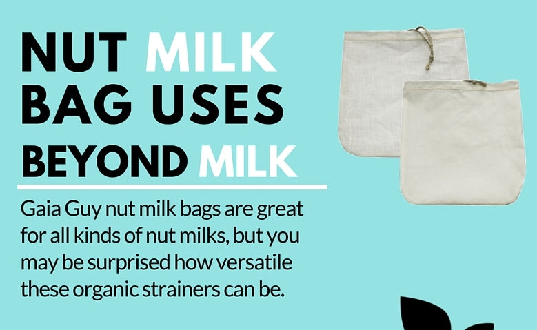 nut milk bag alternative uses