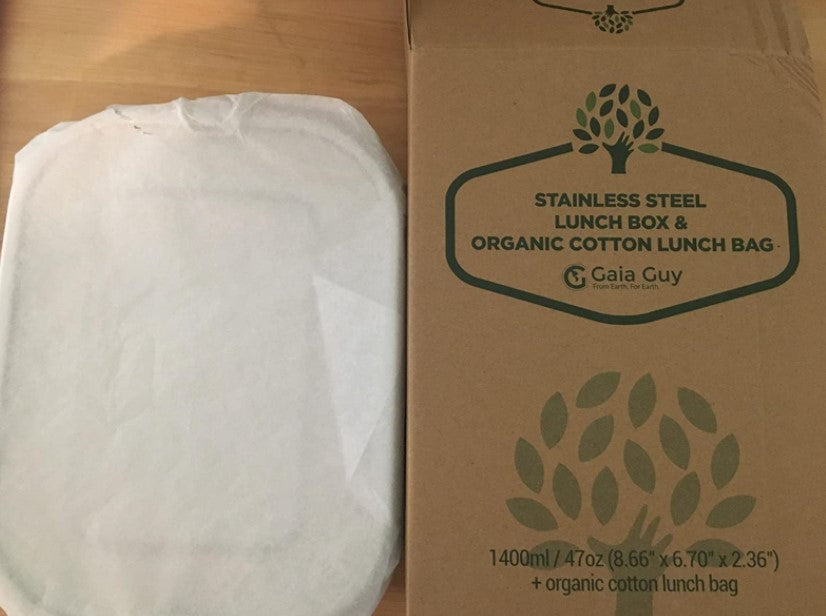 plastic-free lunch box packaging
