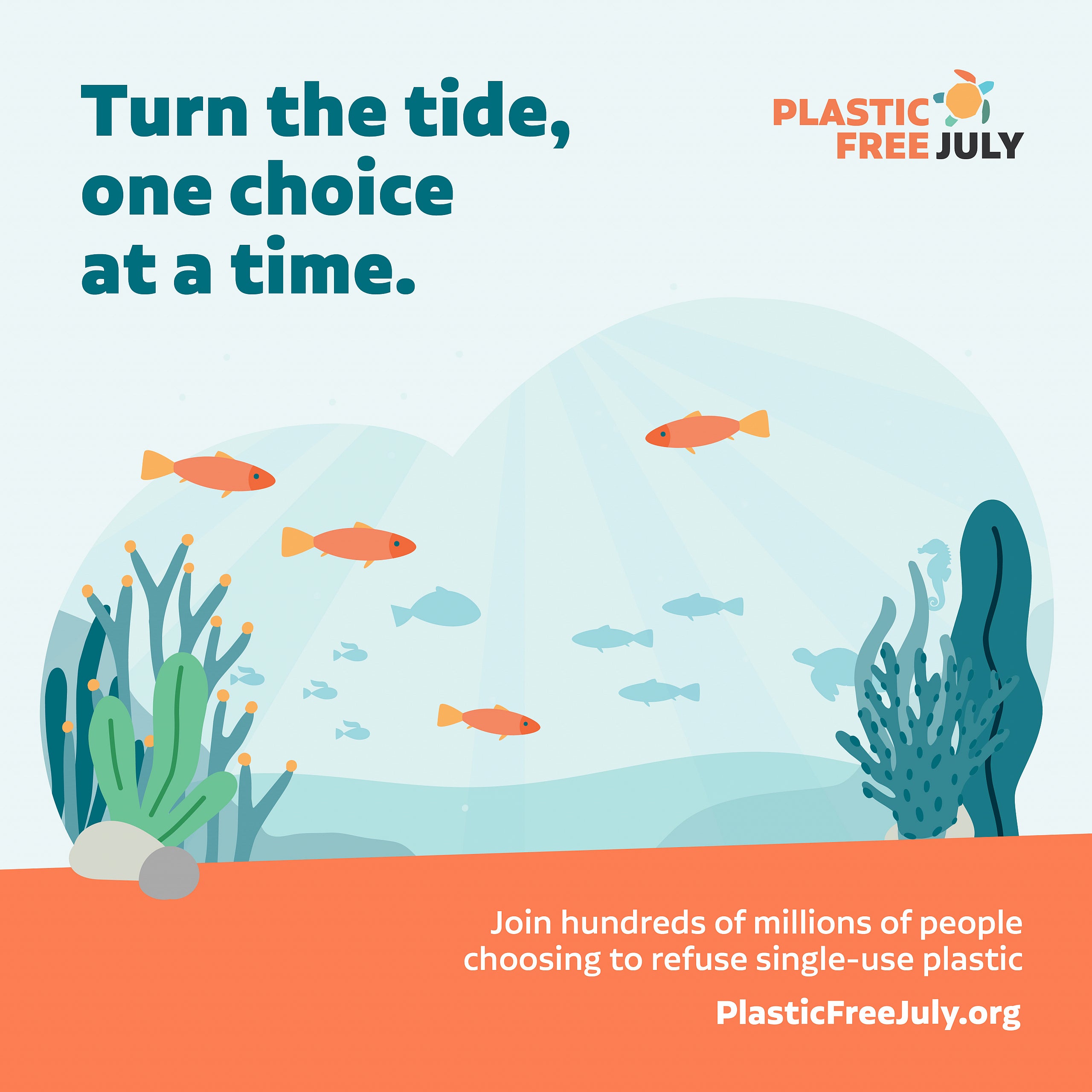 plastic free july