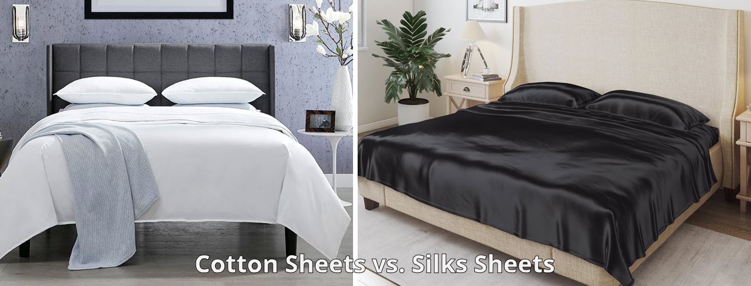 The Benefits of Cotton Sheets versus Silk Sheets