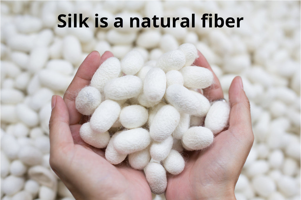 Silk is a natural fiber