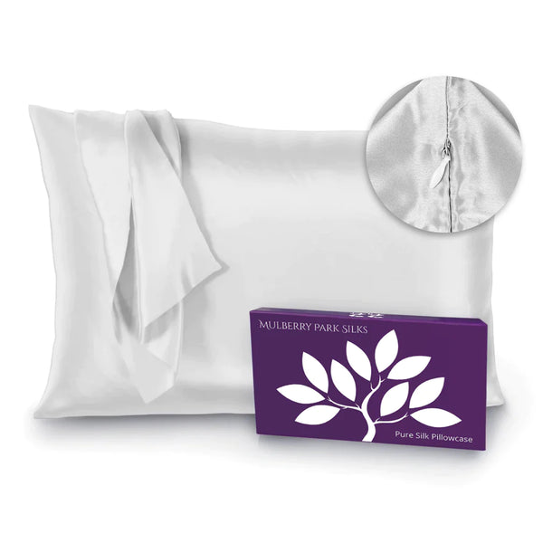 Zippered Mulberry Park Silk Pillowcases