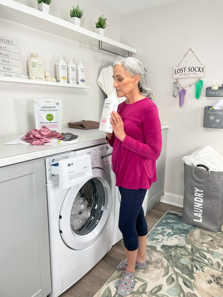 Older Model Does Laundry