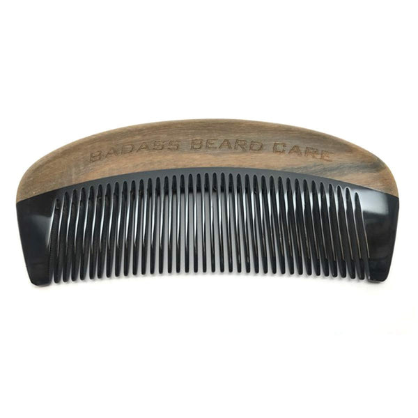 An OxHorn Beard Comb