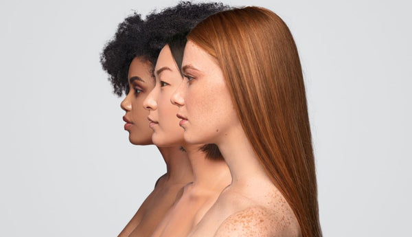 Women with different Skin Tones
