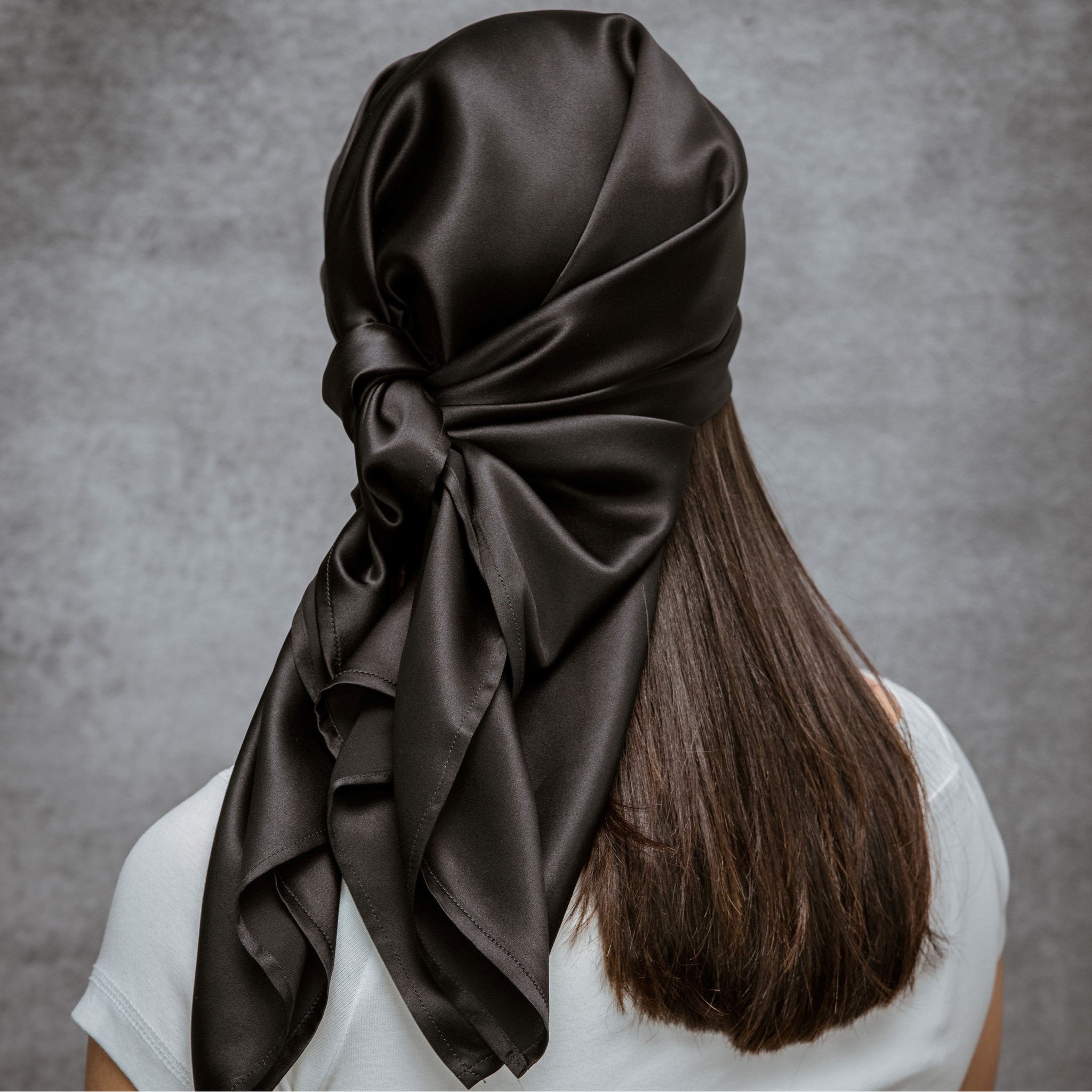 silk head scarf