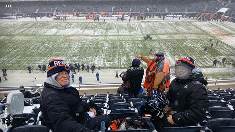 Super Cold Day for Chicago Bears Game – Pratt Creek Art