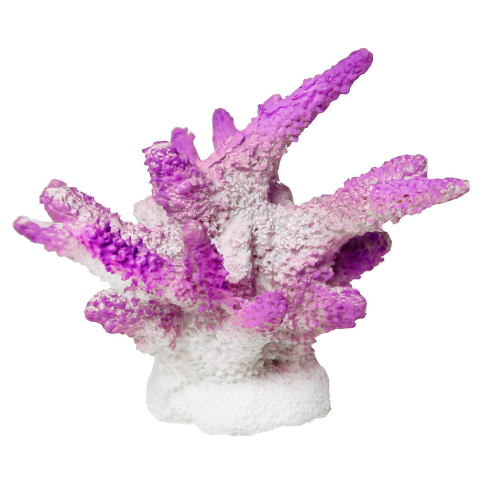 Exotic Environments Purple Finger Coral Ornament — Blue Fish Aquarium ...
