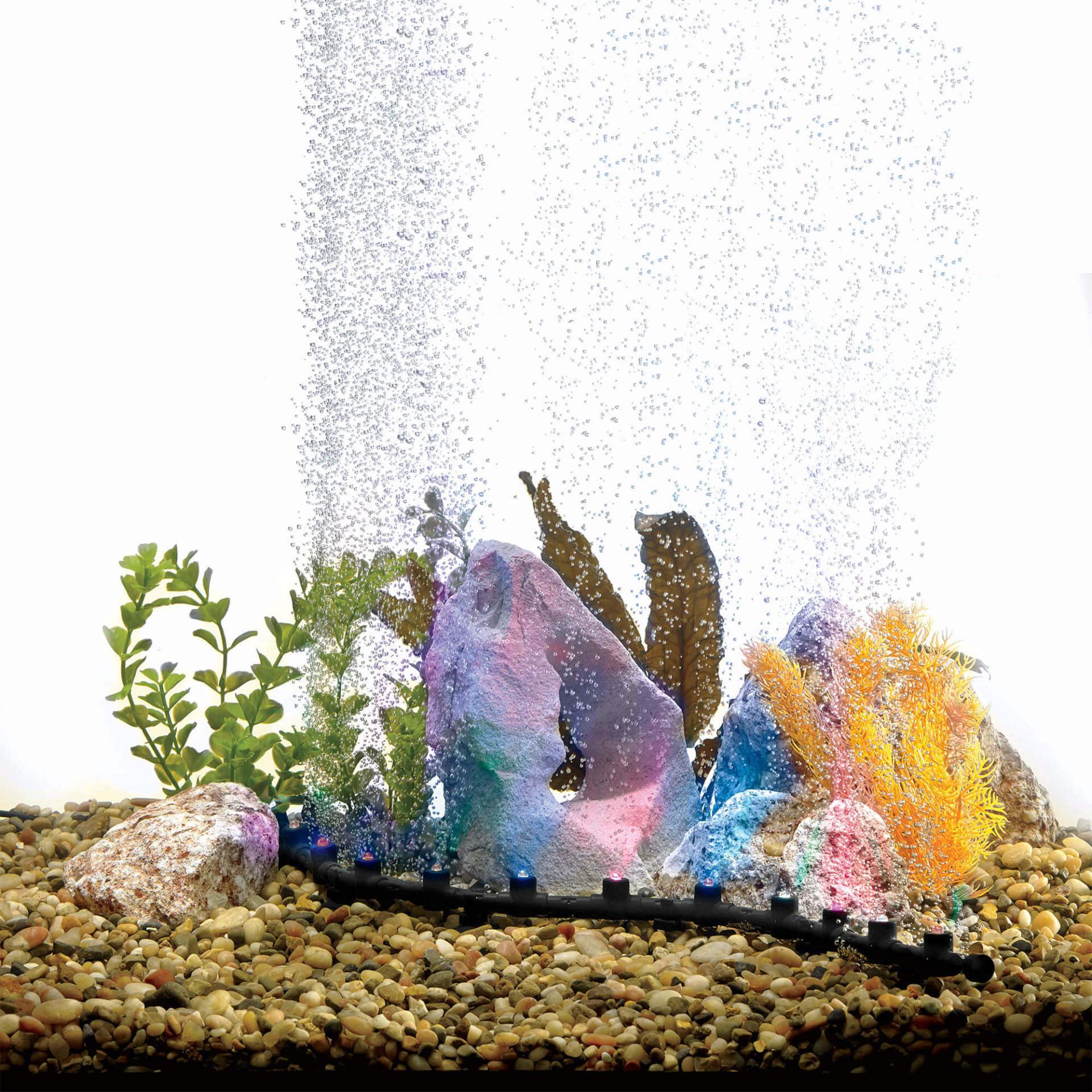 Aqueon Flex LED Bubble Multi Color - in Grandville, MI - Blue Fish Aquarium