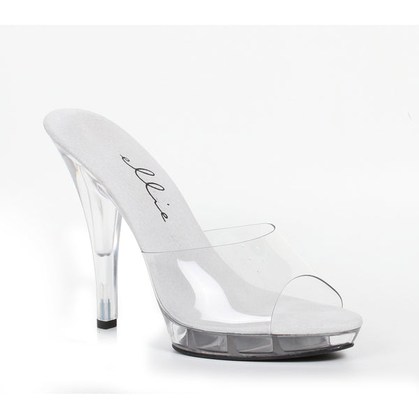 Lib Light Up Italian Heels Peep Toe Ankle Strap Glowing Platform 5 Inch Heel  Sandals - White in Sexy Heels & Platforms - $63.35