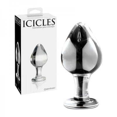 Icicles - Glass Anal Plug - No.25