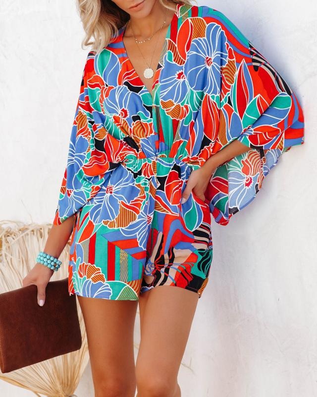 Short Sleeved Romper - runwayfashionista.com