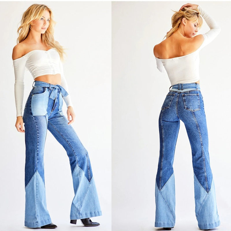 High Waist Streetwear Jeans - runwayfashionista.com
