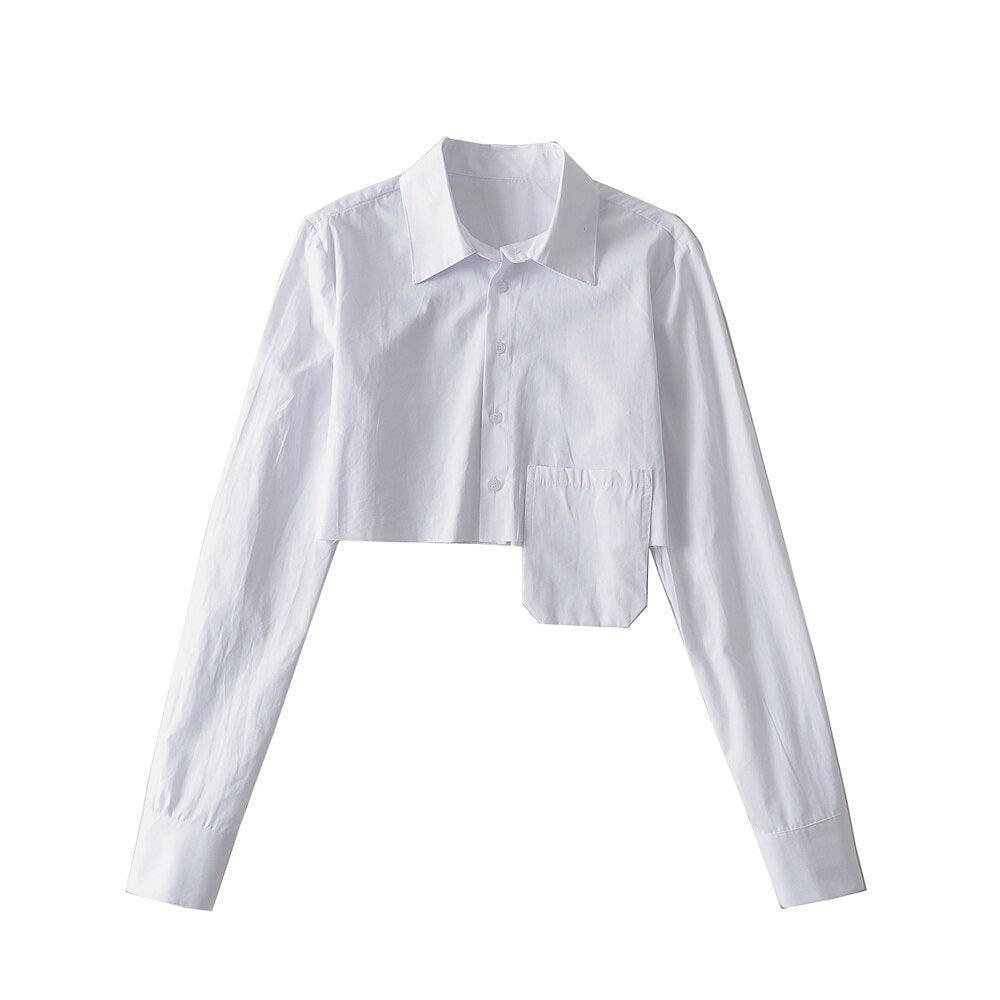 Long Sleeve Kawaii Causal Blouses - runwayfashionista.com