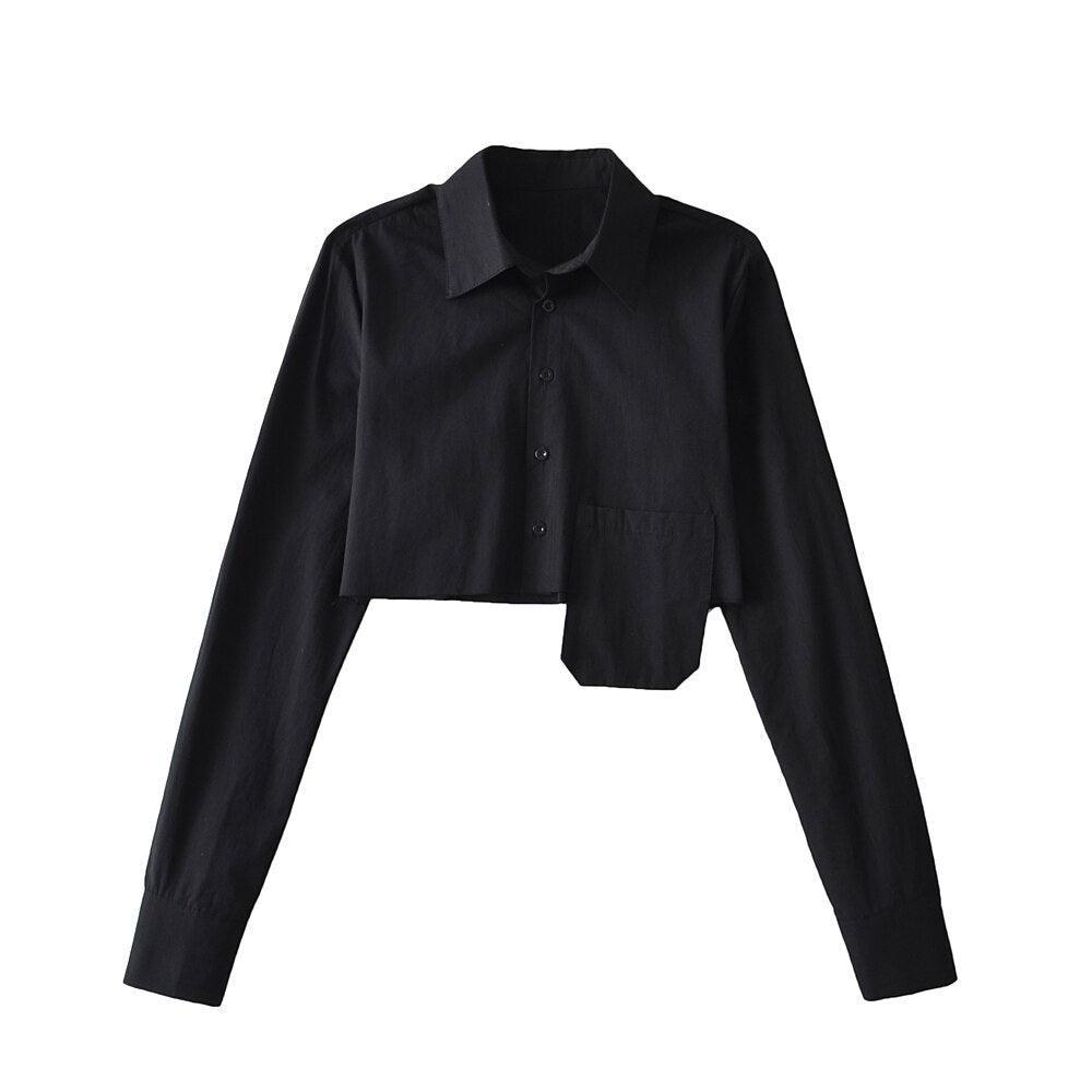 Long Sleeve Kawaii Causal Blouses - runwayfashionista.com