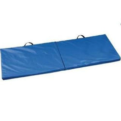 POWRX Gymnastic Mat Foldable incl. Exercise PVC free 180 x 60 x 1.5 cm Blue  or black  Foldable Yoga Mat Training Mat Pilates Mat Fitness Mat Floor Mat  (Blue) : : Sports & Outdoors
