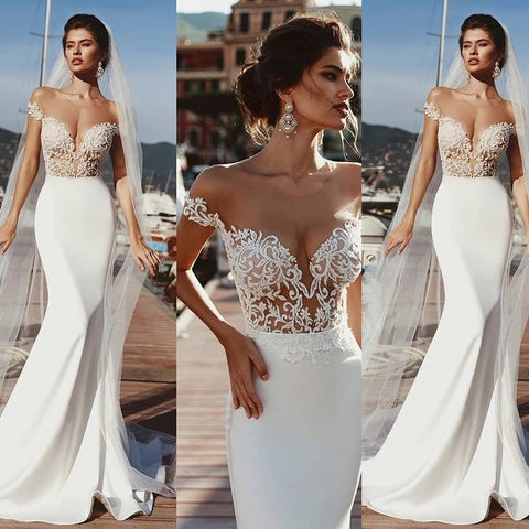 Mermaid Wedding Dresses – Simibridaldresses