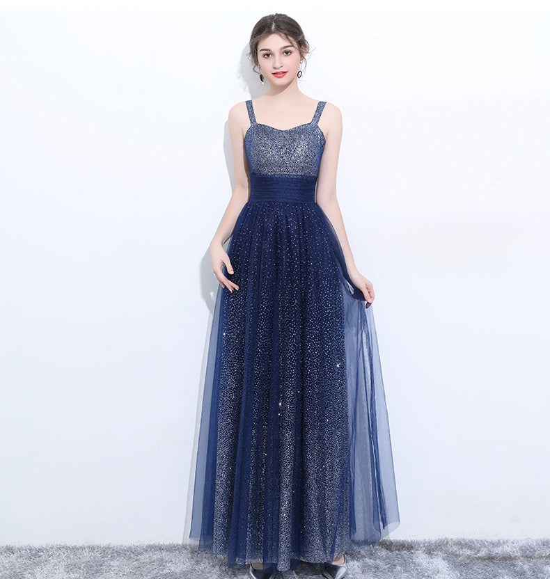 Chic Sequin Shiny Floor Length Zipper Back Long Party Prom Dresses For ...