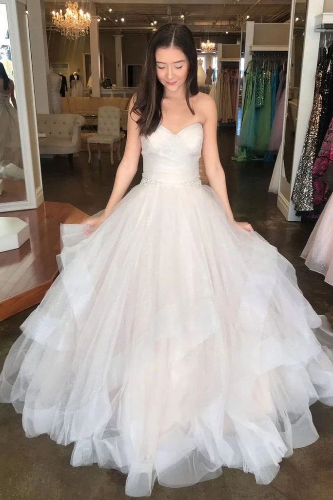 puffy princess wedding dresses