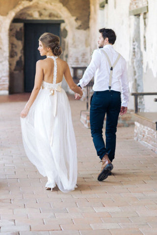 Photo for simple jewel wedding dress