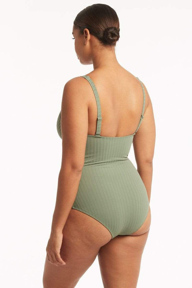 Sea Level Women's Vesper Longline One Piece Swimsuit - Purely Swim