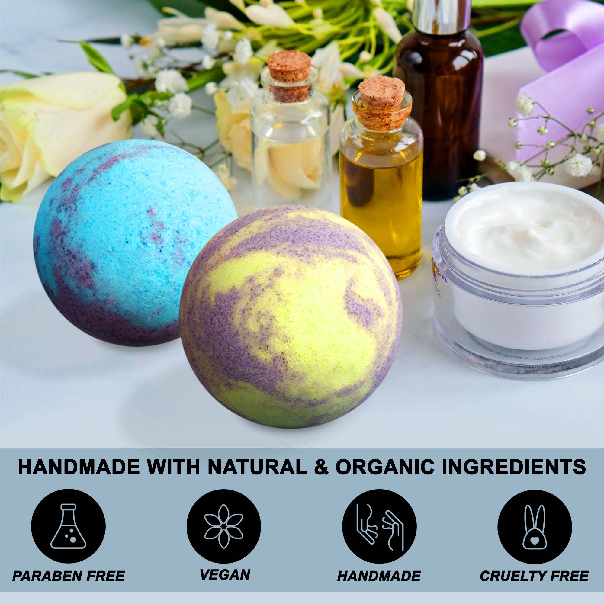 Luxury Bath Bombs For Women Aqua Elegante