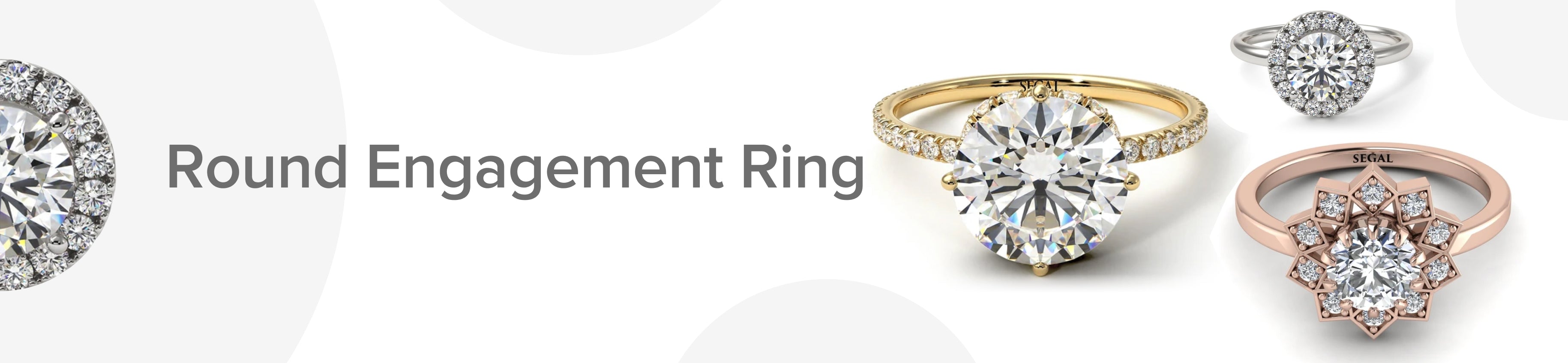 Round Engagement Ring Banner